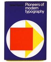 Cover of: Pioneers of modern typography.