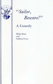 Cover of: "Sailor, beware!": A comedy in three acts