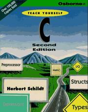 Cover of: Teach Yourself C Edition (Teach Yourself) by Herbert Schildt