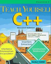 Cover of: Teach yourself C++ by Herbert Schildt