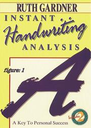 Cover of: Instant Handwriting Analysis: A Key to Personal Success (Llewellyn's Self-Help)