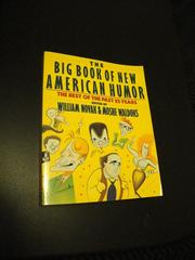 Cover of: The Big Book of New American Humor: The Best of the Past 25 Years
