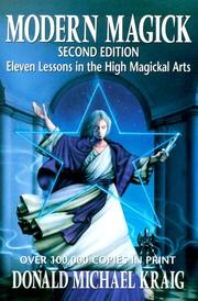 Cover of: Modern magick: eleven lessons in the high magickal art