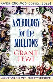 Cover of: Astrology for the millions