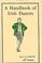 Cover of: A handbook of Irish dances