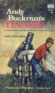 Cover of: Andy Buckram's Tin Men