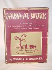 China at work by Rudolf P. Hommel