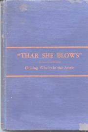 "Thar she blows" by John Atkins Cook