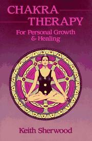 Cover of: Chakra therapy by Keith Sherwood