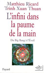 Cover of: L' infini dans la paume de la main: du big bang à l'éveil