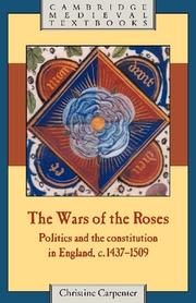 Cover of: The Wars of the Roses by 