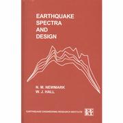 Cover of: Earthquake spectra and design