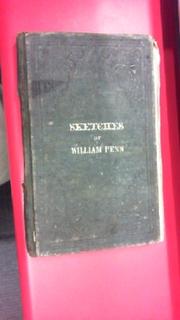 Cover of: Sketches of William Penn.