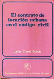 Cover of: EL CONTRATO DE LOCACIÓN URBANA EN EL CÓDIGO CIVIL