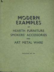 MARRIS'S Hearth Furniture Catalogue Number 934. by Marris's Ltd.