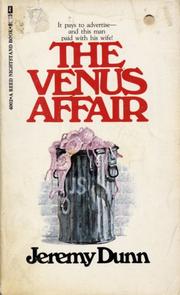 Cover of: The Venus Affair by by Jeremy Dunn [pseudonym].