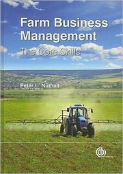 Cover of: Farm business management: the core skills