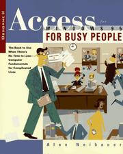 Cover of: Access for Windows 95 for busy people by Alan R. Neibauer