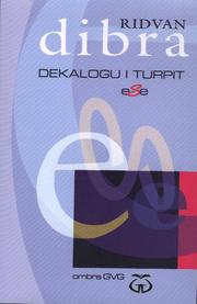 Cover of: Dekalogu i turpit: ese