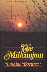 Cover of: Millennium by Loraine Boettner