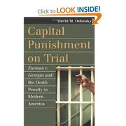 Cover of: Capital punishment on trial: Furman v. Georgia and the death penalty in modern America