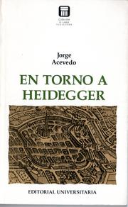 Cover of: En torno a Heidegger by Jorge Acevedo Guerra