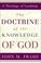 Cover of: The doctrine of the knowledge of God