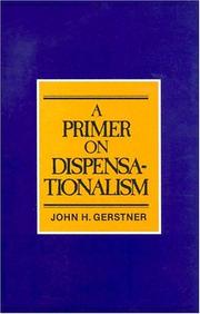 Cover of: Primer on Dispensationalism