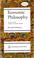 Cover of: Economic philosophy.