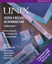 Cover of: Unix System V Release 4 by Kenneth H. Rosen, Richard R. Rosinski, James M. Farber, Douglas A. Host, Richard R. Rosinski, James M. Farber, Douglas A. Host