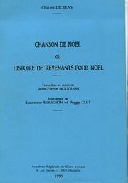 Charles Dickens. Chanson de Noël ou Histoire de revenants pour Noël by Jean-Pierre Mouchon