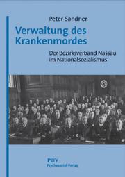 Cover of: Verwaltung des Krankenmordes by 