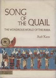 Cover of: Song of the Quail by [by] Ruth Karen.