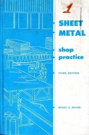 Cover of: Sheet Metal Shop Practice