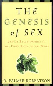 Cover of: The Genesis of Sex | O. Palmer Robertson