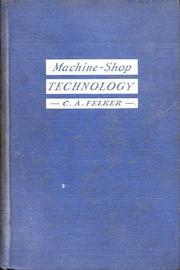 Cover of: Machine-Shop Technology