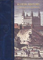 Cover of: Slovak history : chronology & lexicon by 