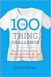 Cover of: The 100 Thing Challenge by 