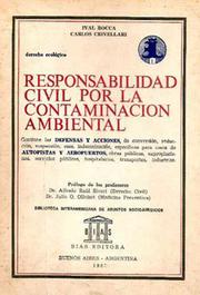 Cover of: RESPONSABILIDAD CIVIL POR LA CONTAMINACIÓN AMBIENTAL by 