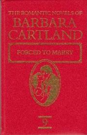 Cover of: Forced to marry. by Barbara Cartland