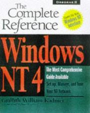 Cover of: Windows NT 4 by Griffith Kadnier
