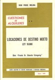 Cover of: Locaciones de destino mixto
