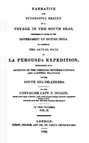 Cover of: Narrative and successful result of a voyage in the South Seas | Peter Dillon