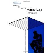 Cover of: What is called thinking?