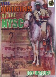 Cover of: Origins of the NYSC (National Youth Service Corps) of Nigeria by 