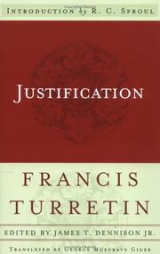 Cover of: Justification by François Turrettini