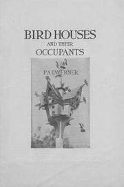 Cover of: Bird houses and their occupants.