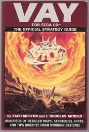 Cover of: Vay: The Official Strategy Guide (for Sega CD) by Zach Meston