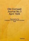 Cover of: Old Cornwall Journal No.3 by 