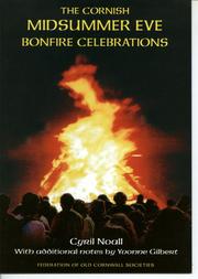 The Cornish midsummer eve bonfire celebrations by Cyril Noall